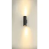 SLV 1006443 ASTO TUBE Wandaufbauleuchte zylindrisch 2-flammig GU10 schwarz