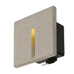 SLV 1006407 CONCRETO EL Wandeinbauleuchte außen Beton grau IP65