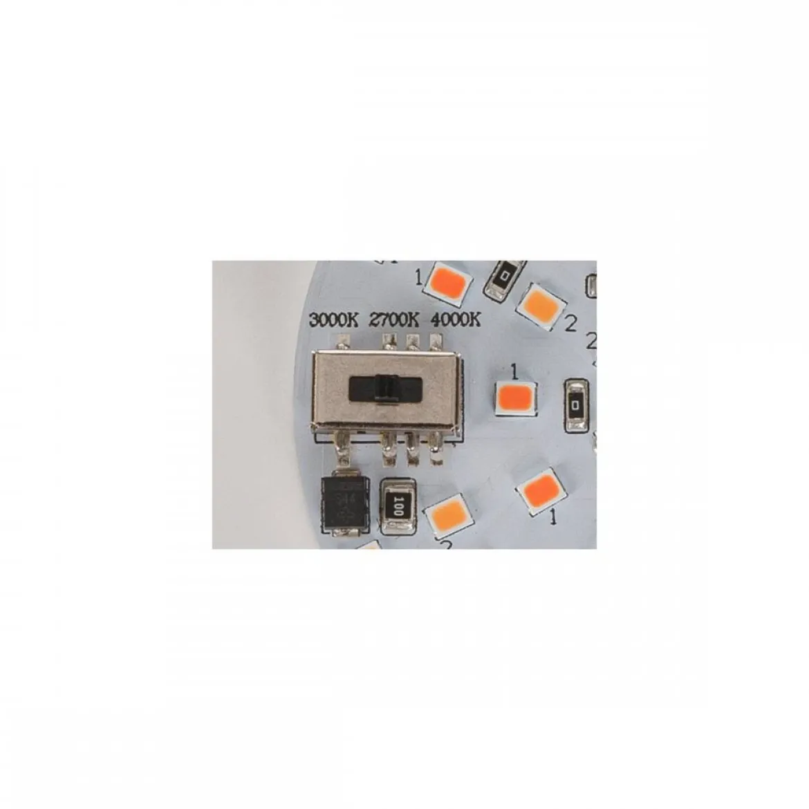 SLV 1007608 CYFT Wand- und Deckenaufbauleuchte CCT-Switch PHASE schwarz