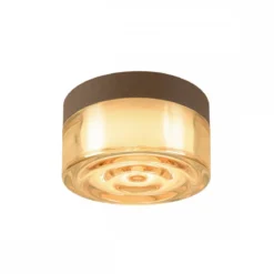 SLV 1008941 CYFT WAVE Wand- und Deckenaufbauleuchte CCT Switch PHASE schwarz amber
