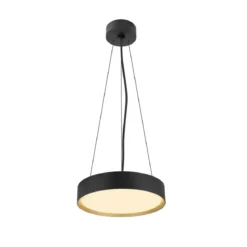 SLV 1008580 DECONA 30 Wandlampe oder Deckenlampe 2700-3000K PHASE schwarz gold IP44