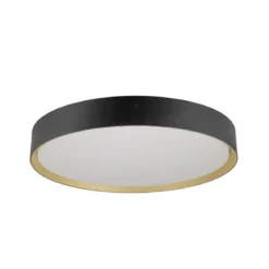 SLV 1008584 DECONA 42 Wandlampe oder Deckenlampe 2700-3000K PHASE schwarz gold IP44