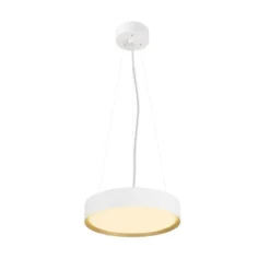 SLV 1008579 DECONA 30 Wandlampe oder Deckenlampe 2700-3000K PHASE weiß gold IP44