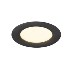 SLV 1007477 DOWNLIGHT V 100 flache Abdeckung schwarz