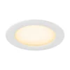 SLV 1007480 DOWNLIGHT V 150 flache Abdeckung weiß