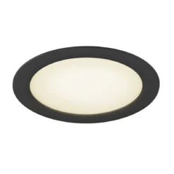 SLV 1007485 DOWNLIGHT V 200 flache Abdeckung schwarz