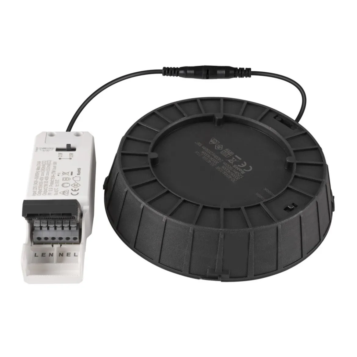 SLV 1007510 DOWNLIGHT V 200 flacher Einbau 3000K 4000K IP54