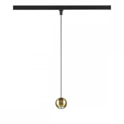 SLV 1010324 DYSKO Pendelleuchte für Stromschiene 1-Phasen 2700K 36° schwarz gold