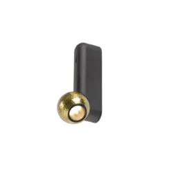 SLV 1010312 DYSKO Wand-und Deckenaufbauleuchte mit Schalter 2700K schwarz gold