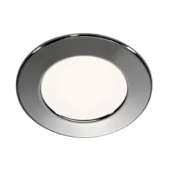 SLV 112222 Einbauleuchte DL 126 LED rund chrom 3000K 12V 170lm