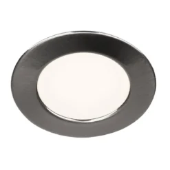 SLV 112225 Einbauleuchte DL 126 LED rund metall gebürstet 3000K 12V 170lm