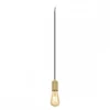 SLV 1010421 FITU PD Pendelleuchte ribbed 1-flammig Gold E27
