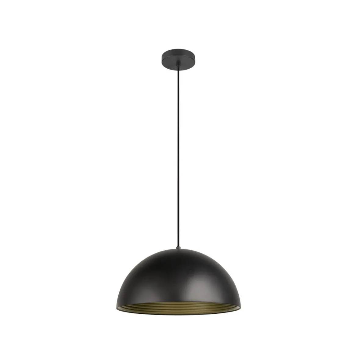SLV 1008536 FORCHINI M 40 Pendelleuchte schwarz gold E27
