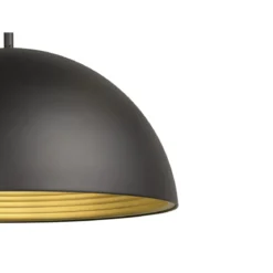 SLV 1008537 FORCHINI M 50 Pendelleuchte schwarz gold E27