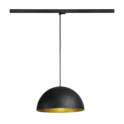 SLV 1008541 FORCHINI M 40 TRACK 3-Phasen Pendelleuchte E27 max. 40W schwarz gold
