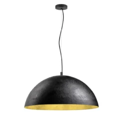 SLV 1008538 FORCHINI 70 Pendelleuchte schwarz gold E27