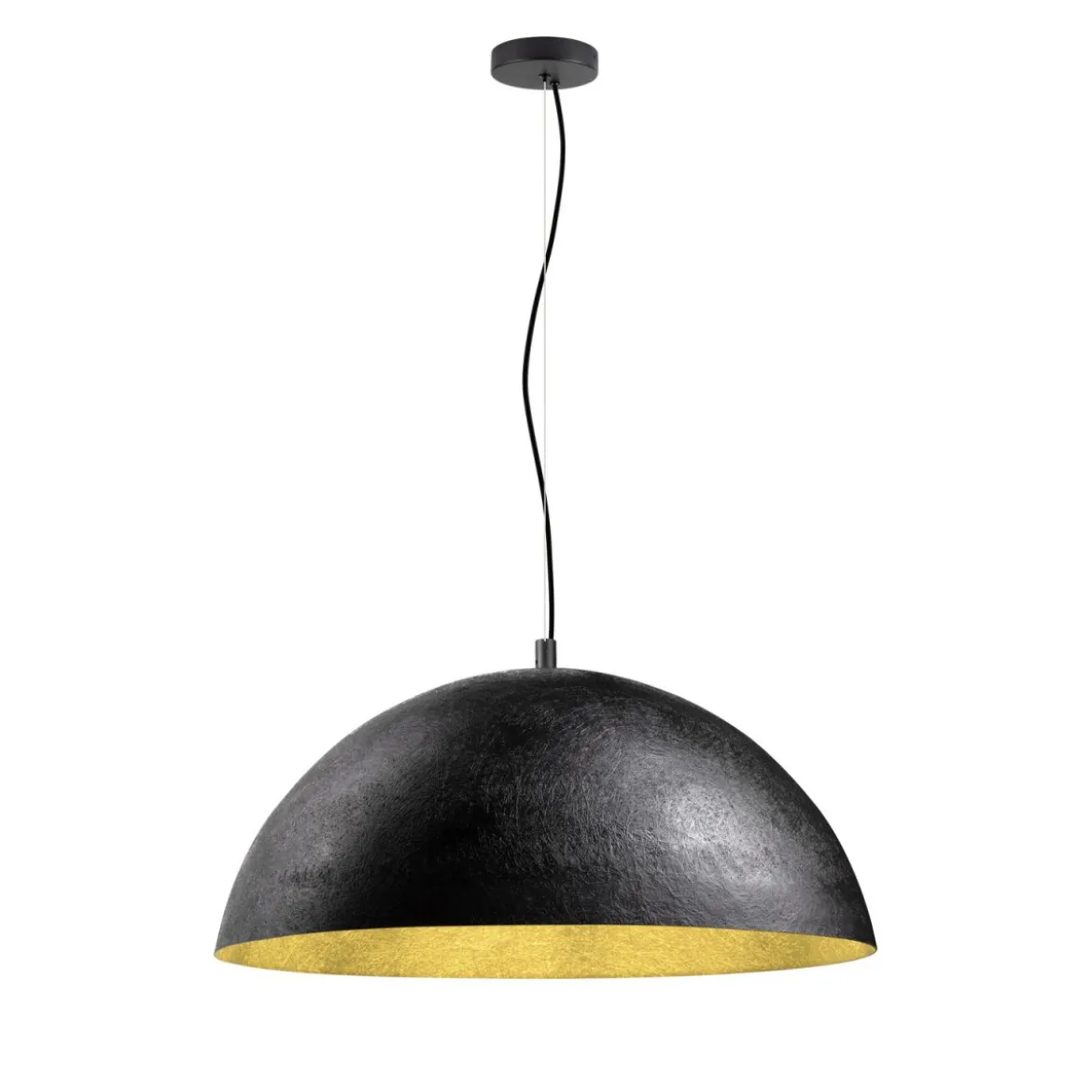 SLV 1008538 FORCHINI 70 Pendelleuchte schwarz gold E27
