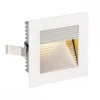 SLV 113292 FRAME CURVE LED Einbauleuchte eckig weiss 3000K 60lm