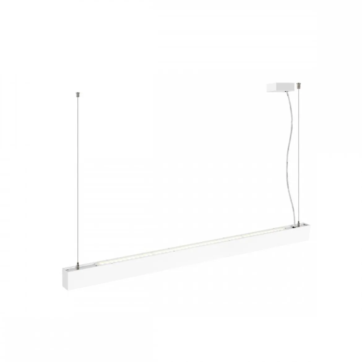 SLV 1010509 GLENOS PRO LED Pendelleuchte DALI 120cm 3000K weiß schwarz