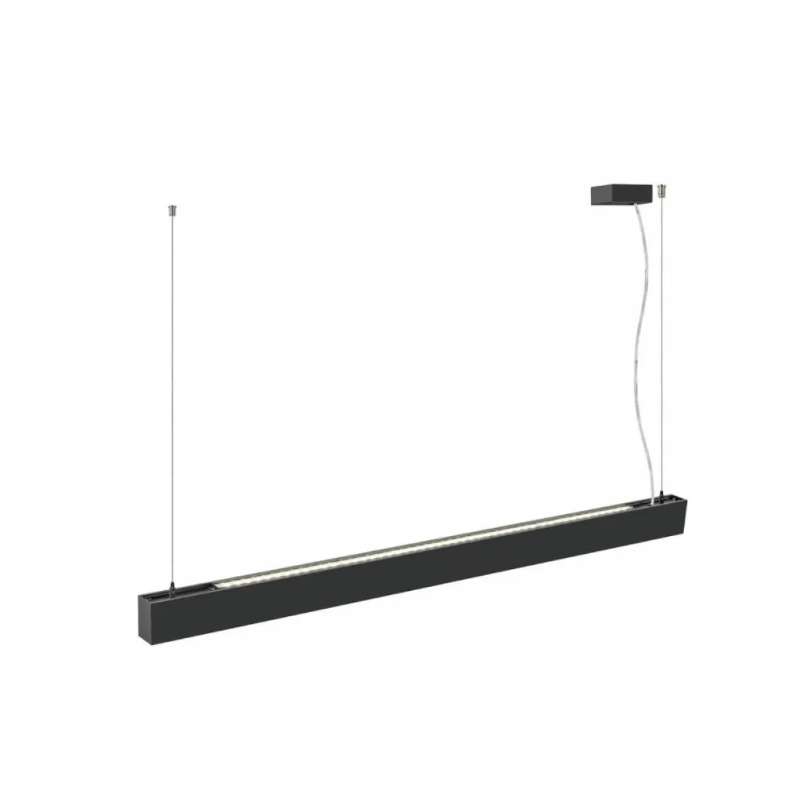 SLV 1010512 GLENOS PRO LED Pendelleuchte DALI 120cm 4000K schwarz