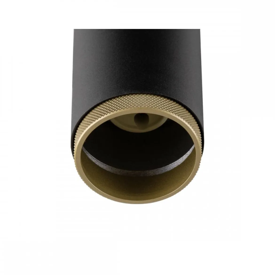 SLV 1009093 GRIP! L Deckenleuchte single zylindrisch 6W GU10 schwarz gold