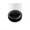 SLV 1009035 GRIP! L Deckenleuchte single zylindrisch 6W GU10 weiß schwarz