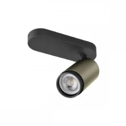 SLV 1009094 GRIP! L Deckenleuchte single zylindrisch 6W GU10 bronze schwarz