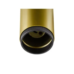 SLV 1008451 GRIP! L 1-Phasen Spot zylindrisch GU10 max. 6W gold schwarz