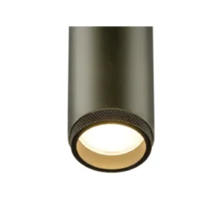 SLV 1008428 GRIP! M 1-Phasen Spot zylindrisch 3000K 20W PHASE 42° bronze schwarz