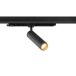SLV 1008436 GRIP! M 3-Phasen Spot zylindrisch 2700K 20W DALI Touch 42° schwarz gold