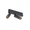 SLV 1009047 GRIP! S double Deckenaufbauleuchte 3000K 29° Phase schwarz gold