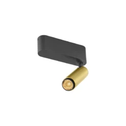 SLV 1009042 GRIP! S single Deckenaufbauleuchte 2700K 29° Phase gold schwarz