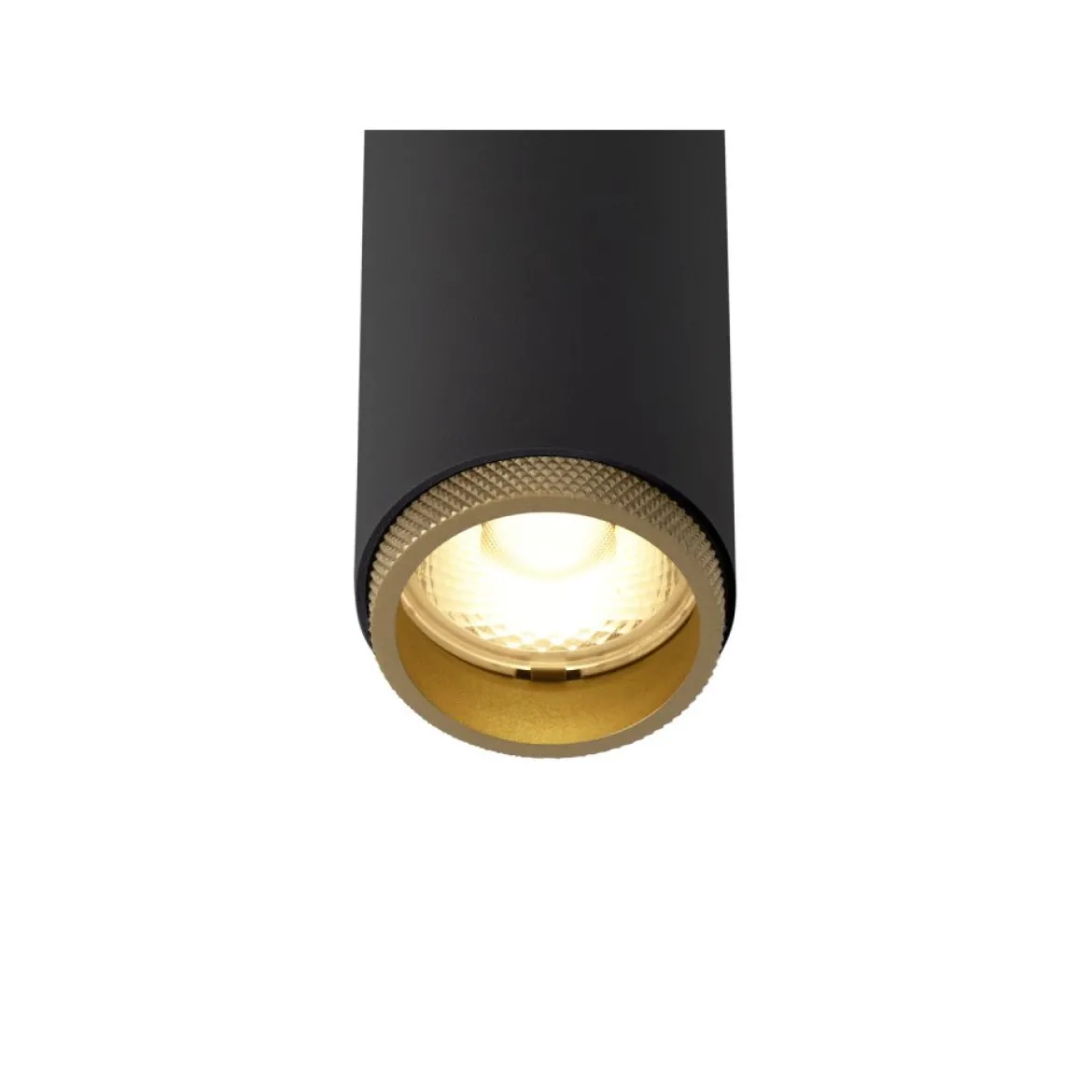 SLV 1008466 GRIP! S 48V Pendelleuchte 2000-3000K 29° DALI Dim-to-Warm schwarz gold