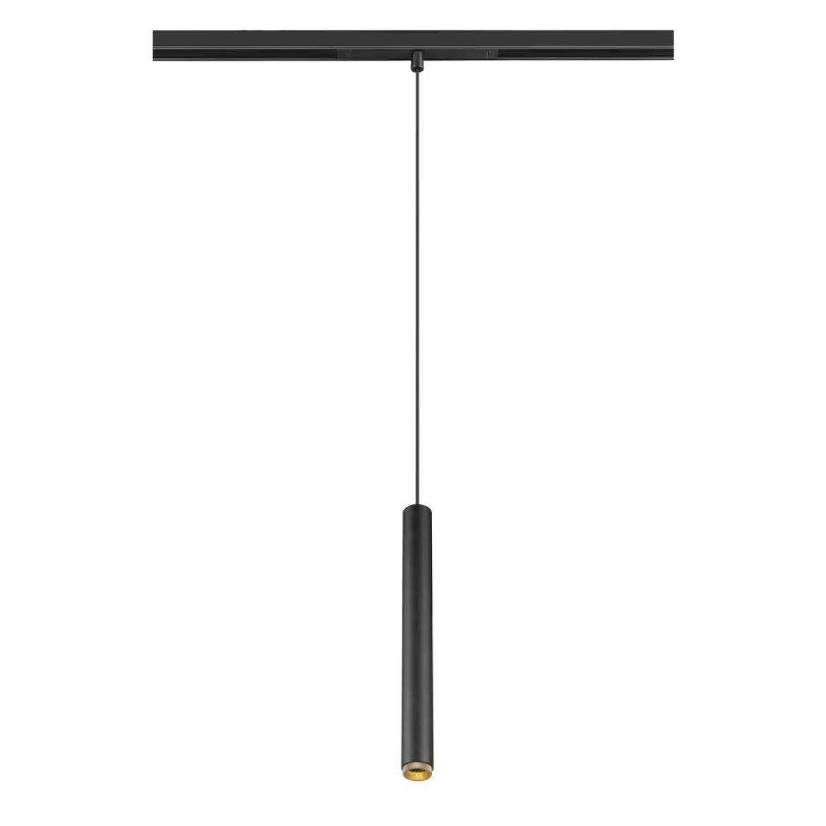 SLV 1008466 GRIP! S 48V Pendelleuchte 2000-3000K 29° DALI Dim-to-Warm schwarz gold