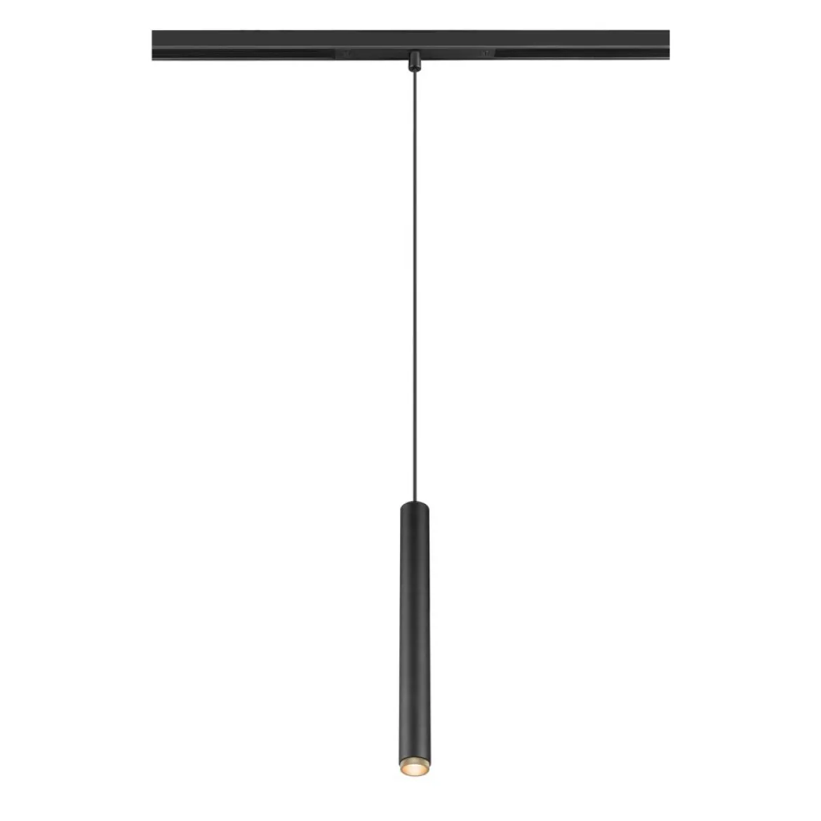 SLV 1008466 GRIP! S 48V Pendelleuchte 2000-3000K 29° DALI Dim-to-Warm schwarz gold