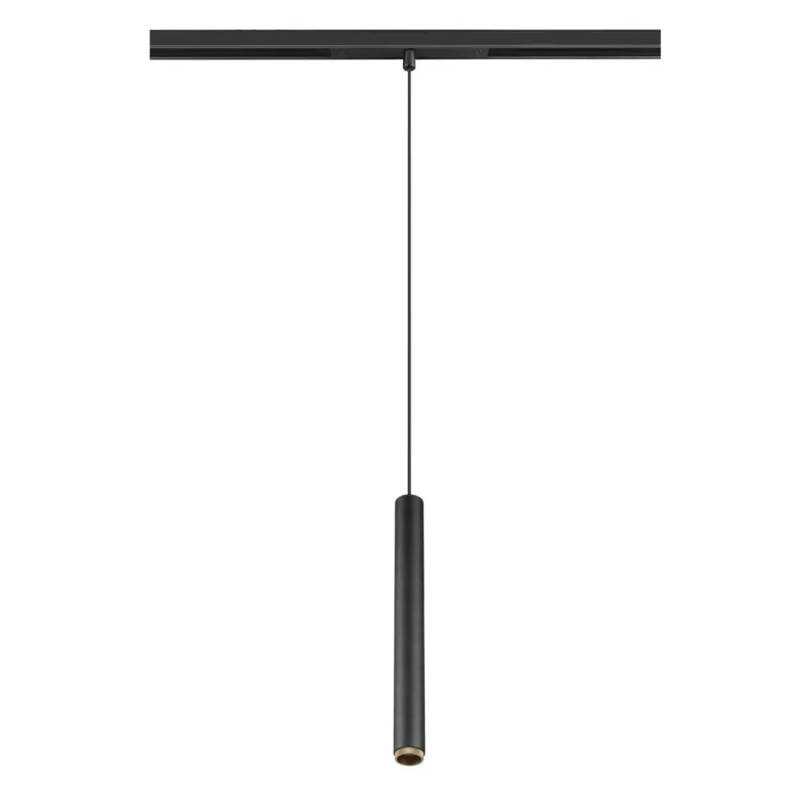 SLV 1008466 GRIP! S 48V Pendelleuchte 2000-3000K 29° DALI Dim-to-Warm schwarz gold