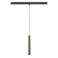 SLV 1008462 GRIP! S 48V Pendelleuchte 3000 K 29° DALI bronze schwarz