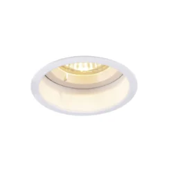 SLV 1005436 HORN GU10 Deckeneinbauleuchte weiß 25W blower door getestet