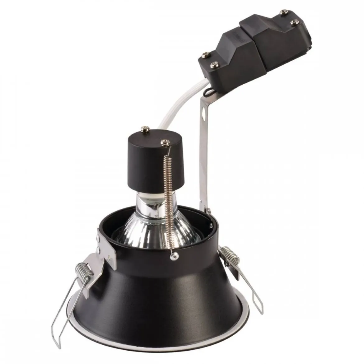 SLV 113160 HORN-O Einbauleuchte schwarz GU10 max. 50W
