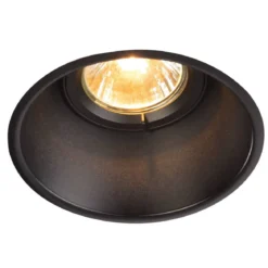 SLV 113140 HORN-T Einbauleuchte schwarz GU10 max. 25W