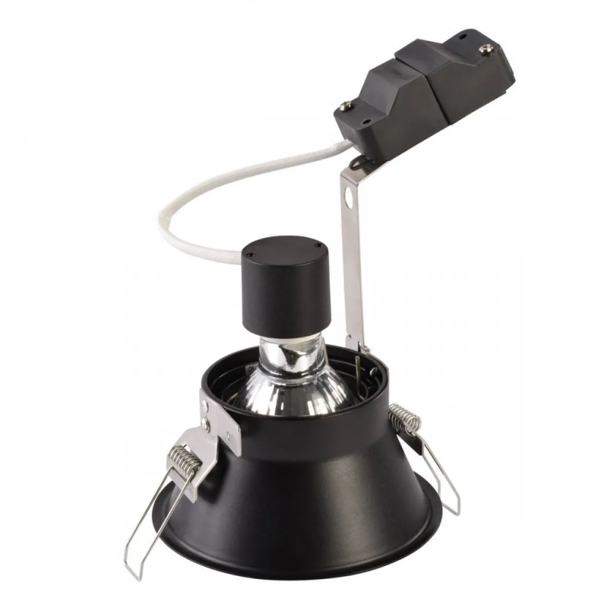 SLV 113140 HORN-T Einbauleuchte schwarz GU10 max. 25W