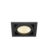 SLV 1008568 KADUX Deckeneinbauleuchte single 3000K DALI 2 Touch 30° schwarz