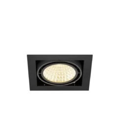 SLV 1008568 KADUX Deckeneinbauleuchte single 3000K DALI 2 Touch 30° schwarz