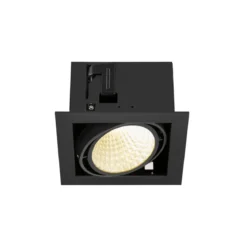 SLV 1008568 KADUX Deckeneinbauleuchte single 3000K DALI 2 Touch 30° schwarz