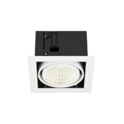 SLV 1008569 KADUX Deckeneinbauleuchte single 4000K DALI 2 Touch 30° weiß