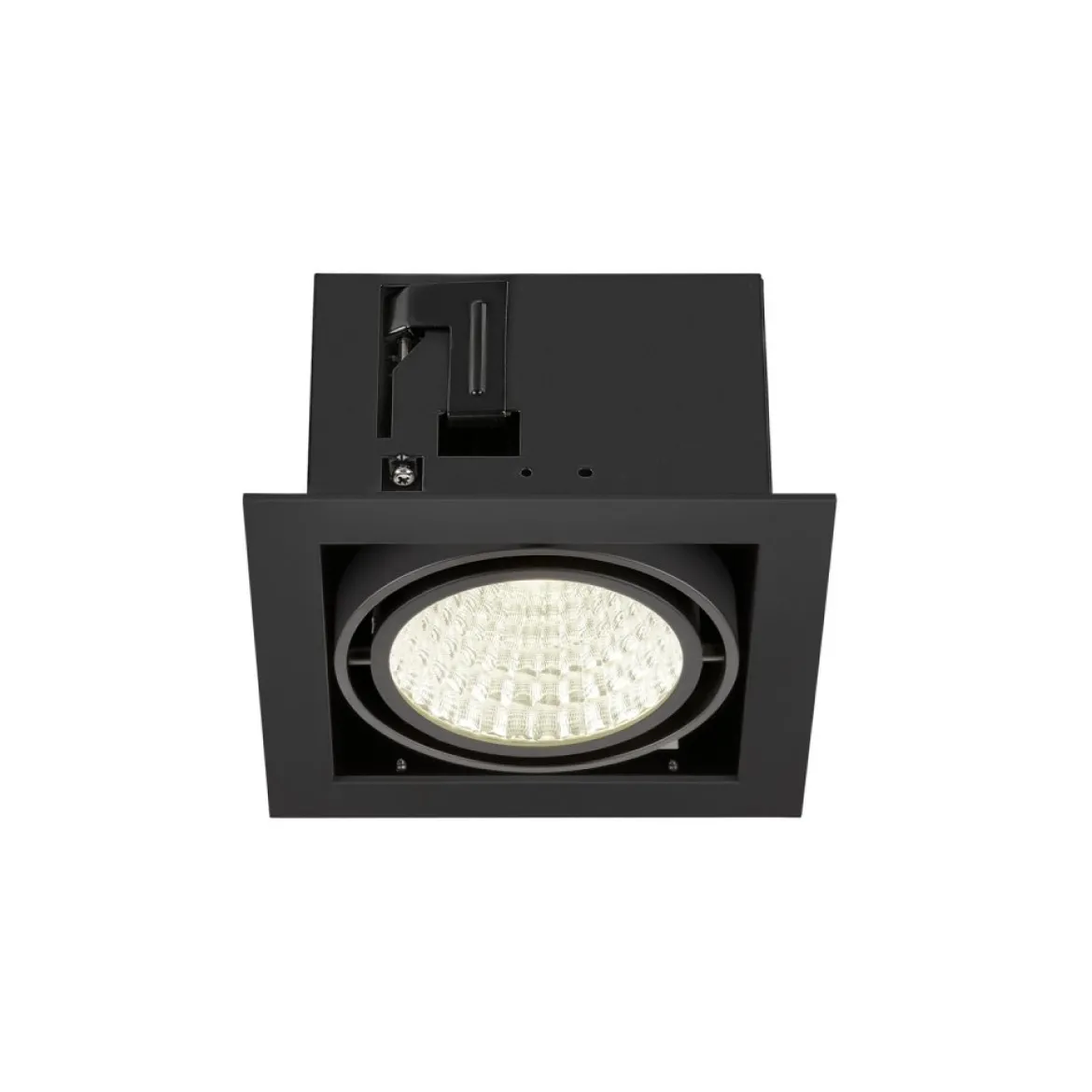 SLV 1008570 KADUX Deckeneinbauleuchte single 4000K DALI 2 Touch 30° schwarz