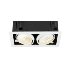 SLV 1008571 KADUX Deckeneinbauleuchte double 3000K DALI 2 Touch 30° weiß