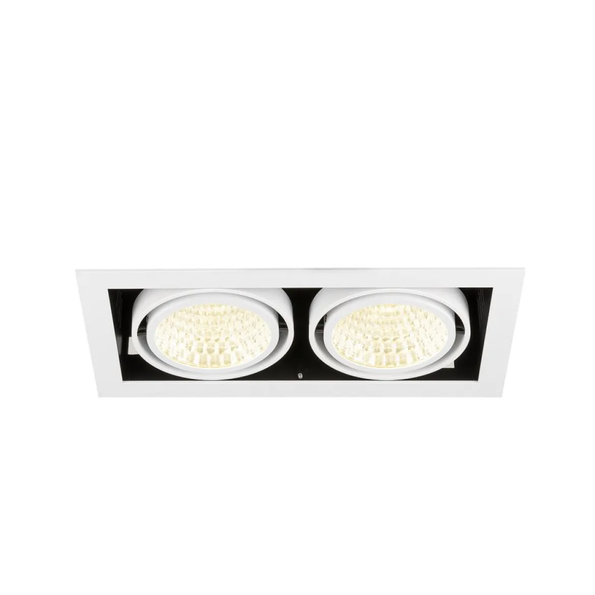 SLV 1008571 KADUX Deckeneinbauleuchte double 3000K DALI 2 Touch 30° weiß