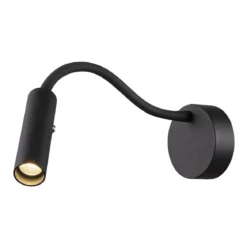 SLV 1006162 KARPO GOOSE Wandaufbauleuchte schwarz 5,8W 3000K 40°