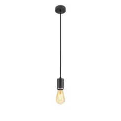 SLV 1010285 LALU® Pendelleuchte E27 Base Mix&Match schwarz